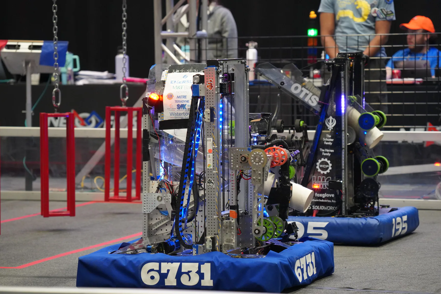 Moray, FRC Team 6731's 2024-2025 competition robot.